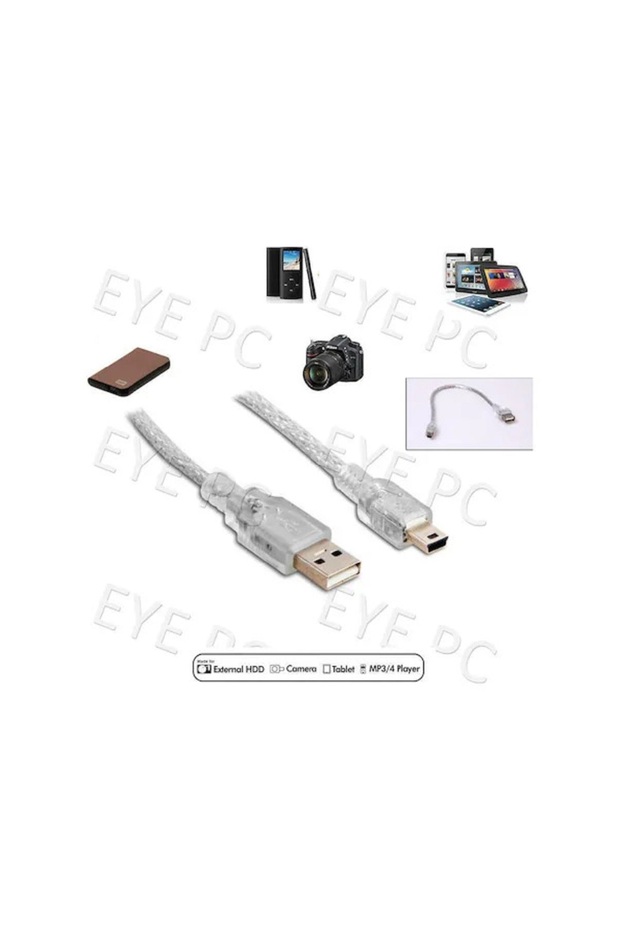 كابل بيانات USB خارجي لجهاز Mp3 Mp4 Mp5 والكمبيوتر اللوحي ذو 5 دبابيس
