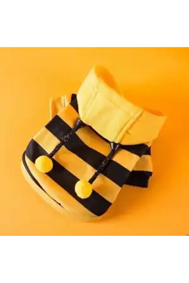 S 1 New Spring Autumn Pet Sweatshirt Cute Bee Design Anti Slip For Small Pets Kittens British Short