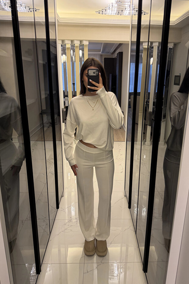 Maja Beyaz Basic Modal 2’li Takım - 1