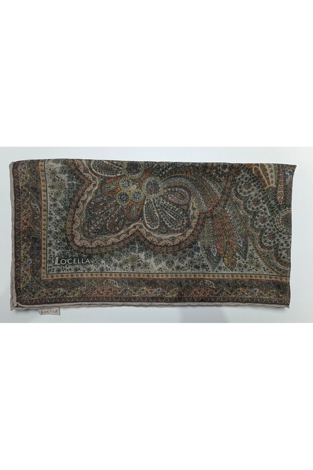 Etnik desenli soft şal LOCELLA - 4