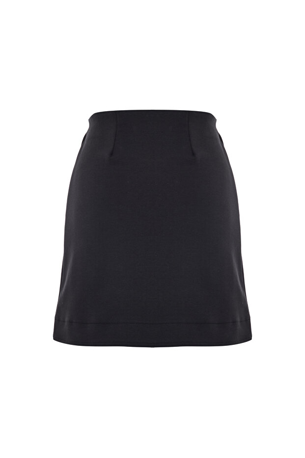 YIRTMAÇLI MİNİ ETEK - 5