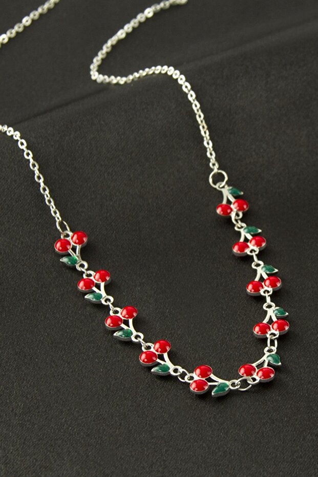 قلادة الكرز المينا - 1