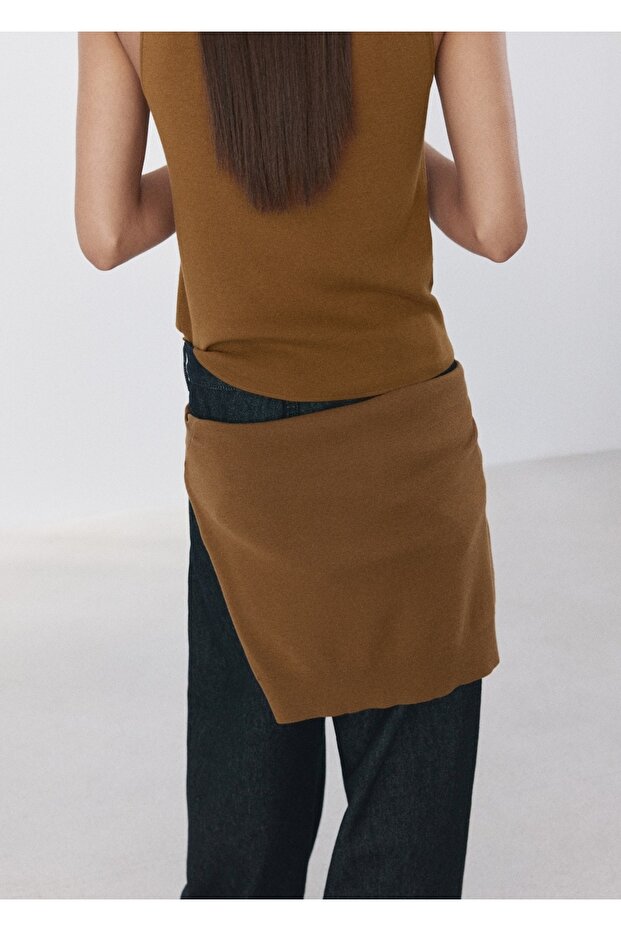 İnce örgü bluz - 8