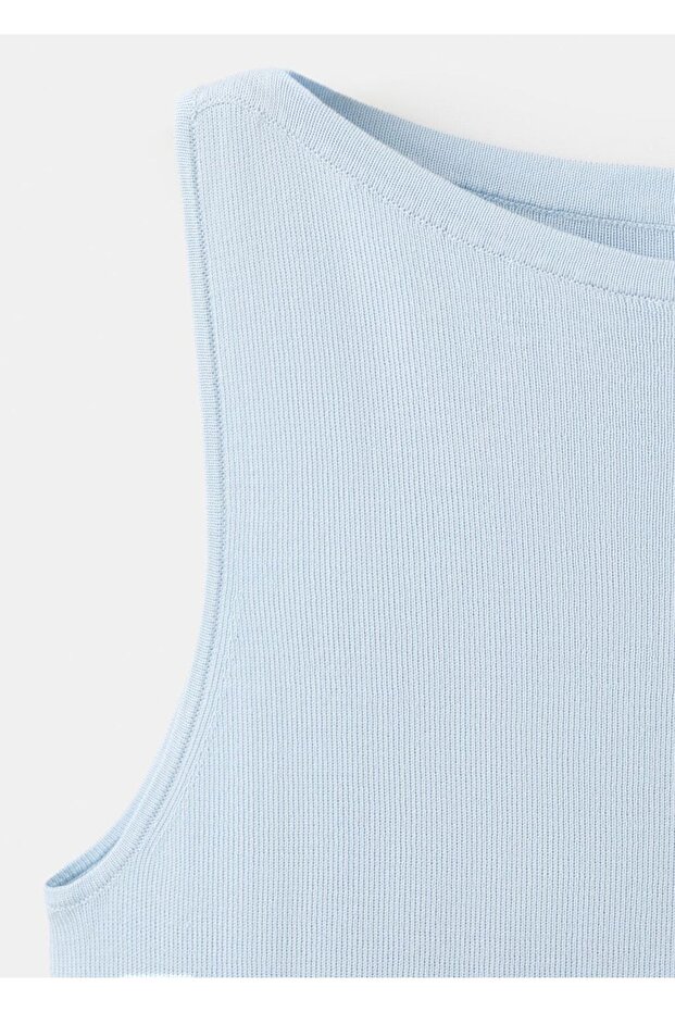 İnce örgü bluz - 7