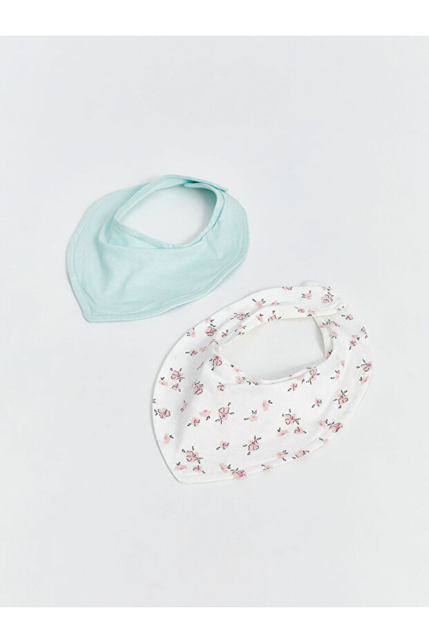Printed Baby Girl Bibs in Pack of 2 from Uzg Store for Style Enthusiasts