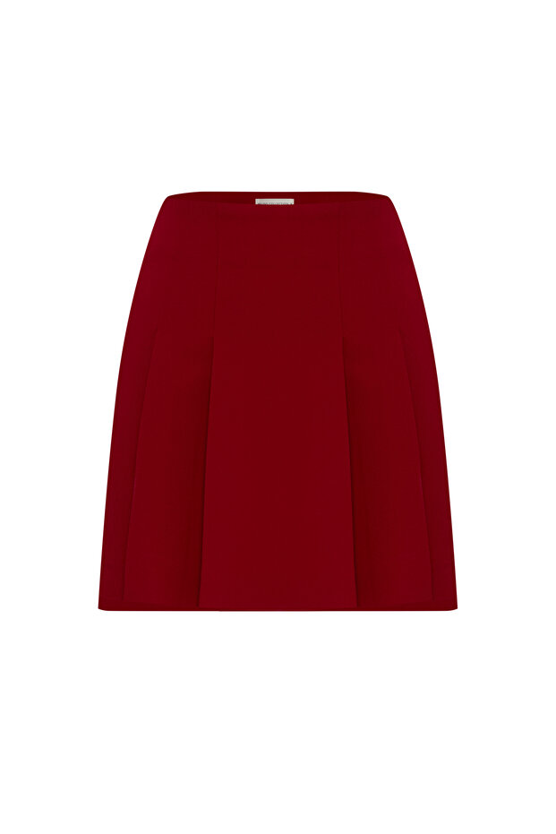 PİLELİ MİNİ ETEK - 1