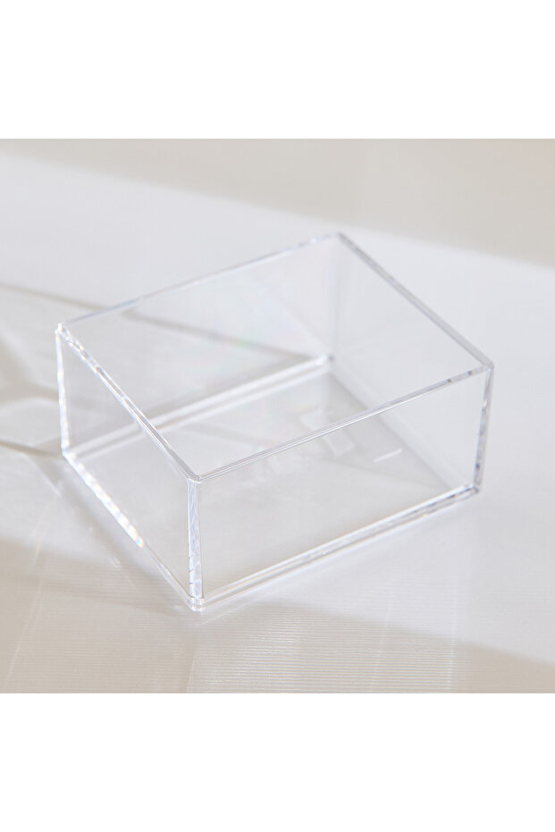 صينية تزيين كريستالية قابلة للتكديس - 7.8 × 9.5 × 4.8 سم - 2