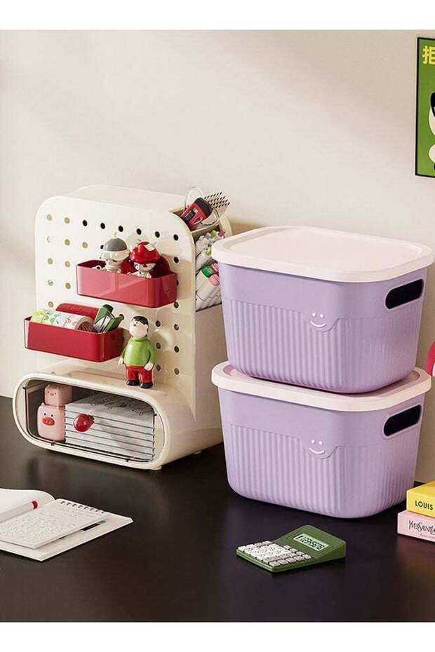 صندوق تخزين مزود بلوحة تعليق، صندوق تخزين مكتبي، صندوق تخزين مكتبي متعدد الوظائف - 8