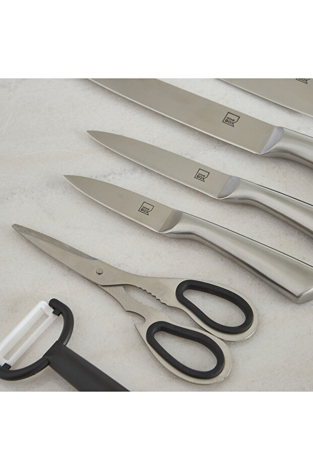 طقم حامل سكاكين جليستن مكون من 9 قطع - 3