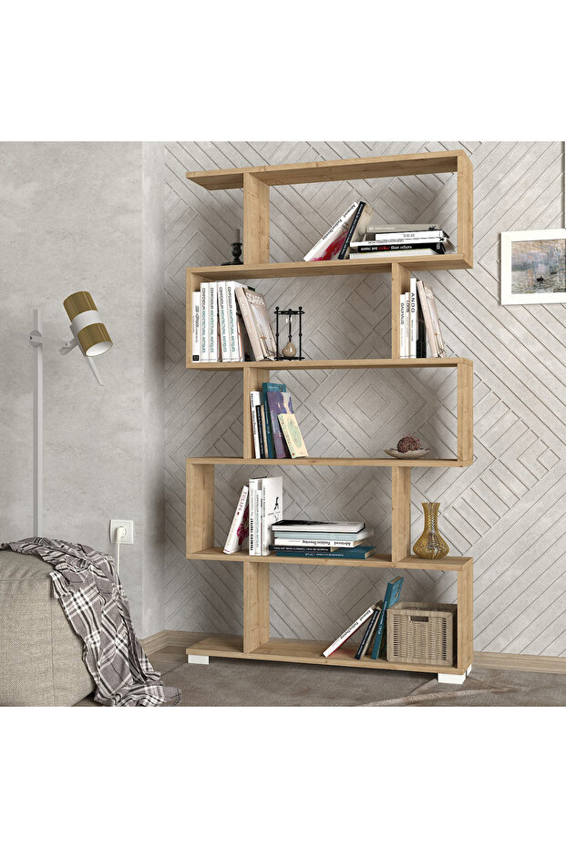 Modulix Block Zig Zag Bookcase - 1