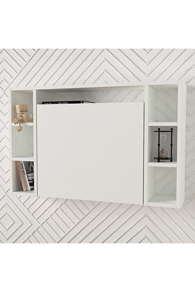 مكتب دراسة مثبت على الحائط من موديوليكس، رف كشك - 2