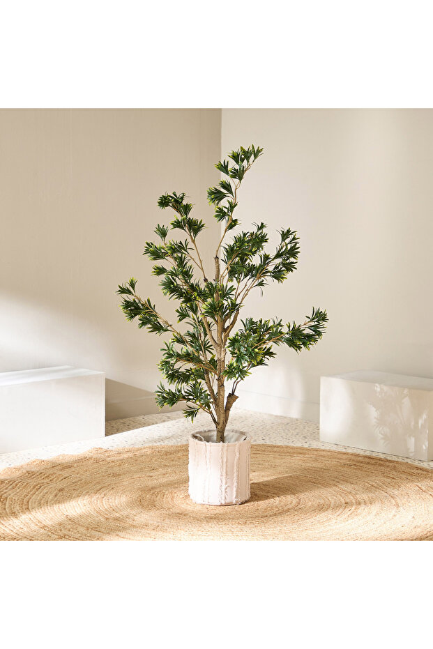 شجرة بودوكاربوس اصطناعية من تيودورا - 100 سم - 1