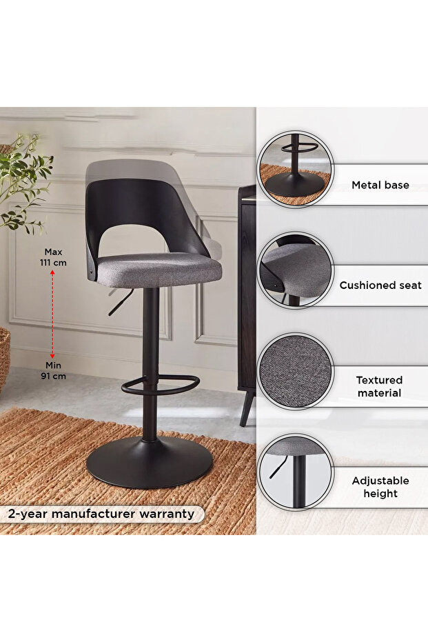 Charleston Bar Stool - 4