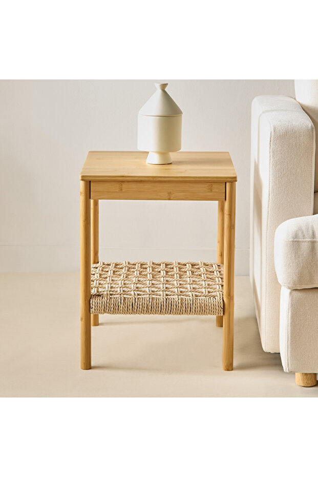 طاولة جانبية من الخيزران من هانوي - 2