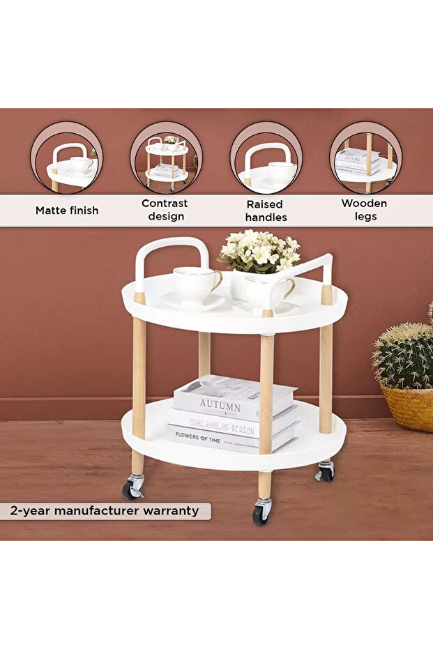 Orlo Serving Trolley - 4