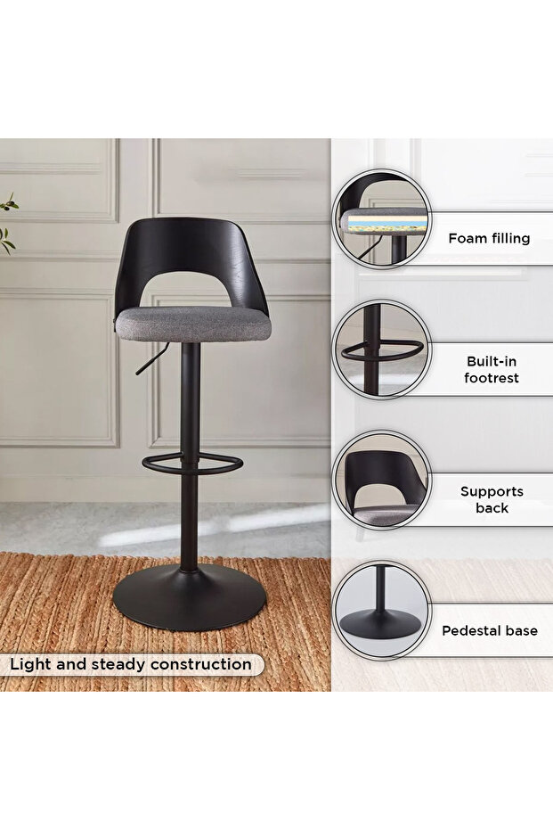 Charleston Bar Stool - 5