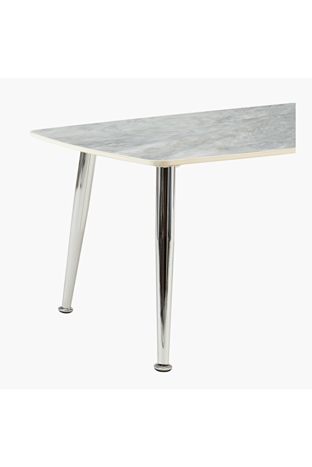 طاولة قهوة سيان من الحجر المتصلب - 4