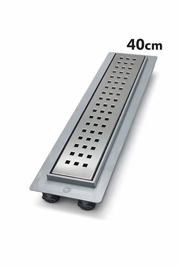 40 cm Çelik Banyo Gideri - 1