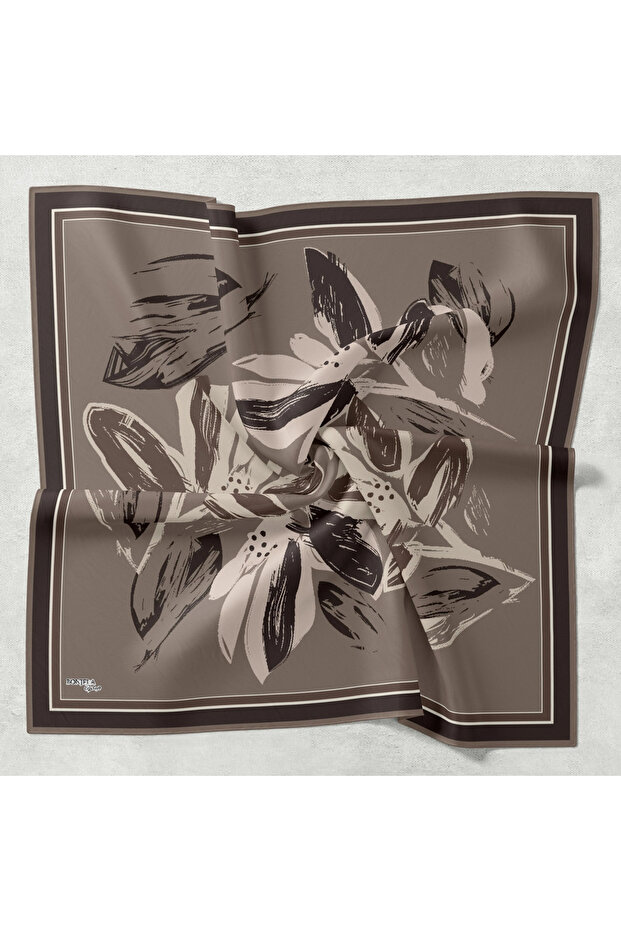 وشاح ناعم بنمط البرسيم من فرو المنك - 2