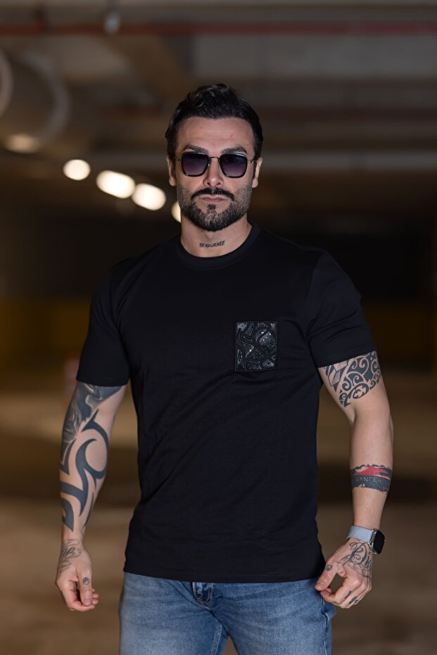 2 Thread Droplet Pattern Tshirt - 1
