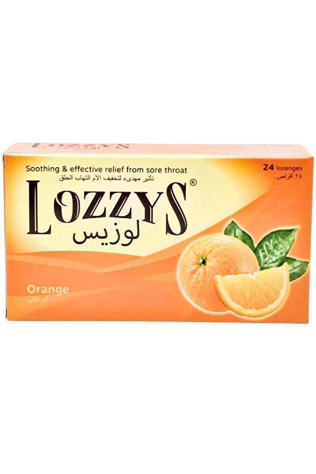 S Lozenges Orange 24S