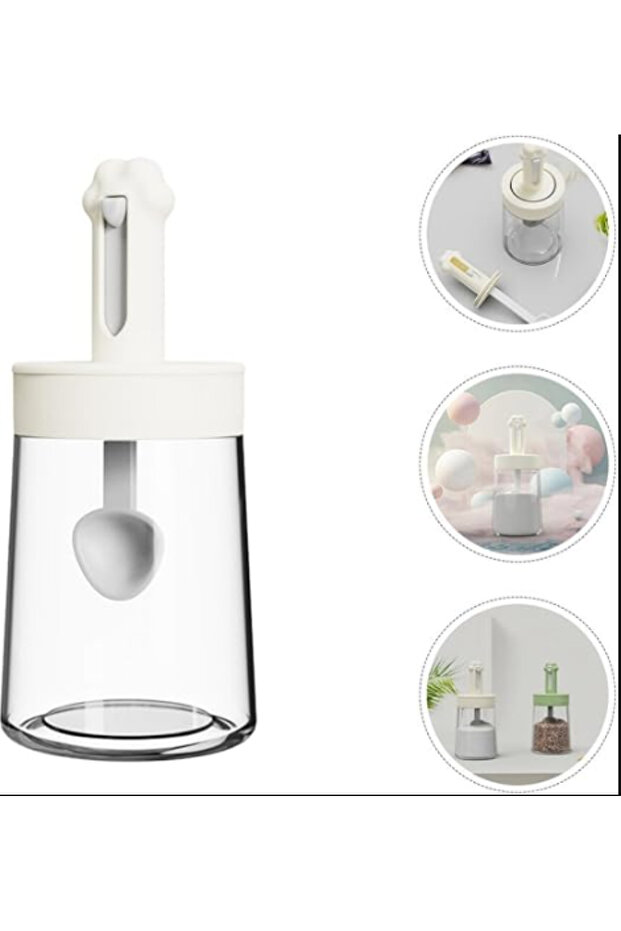 Spice Jar with Spoon - 2