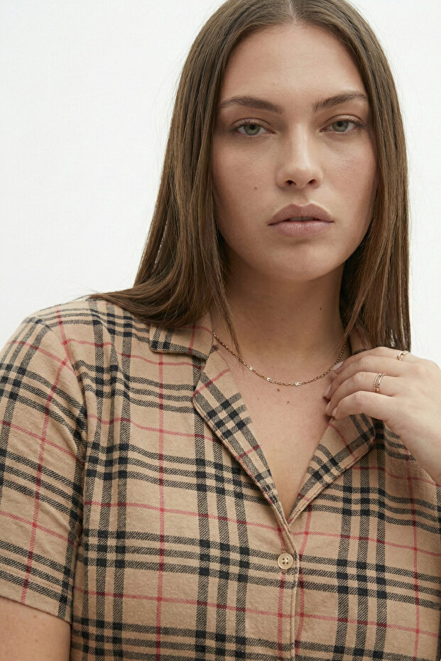 طقم بيجامة ميلان منقوشة - 4