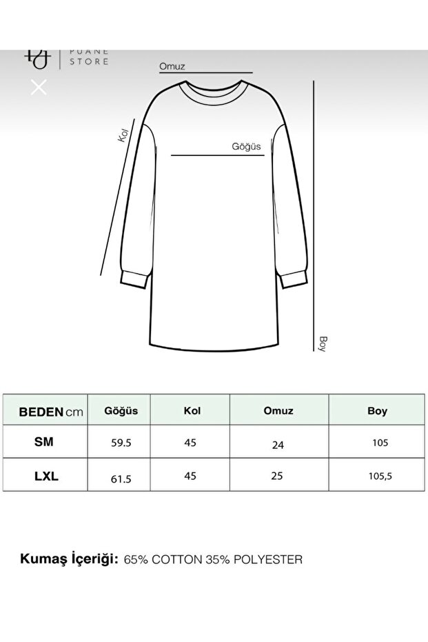 Soul Two-Thread Crew Neck Long Tunic - 4