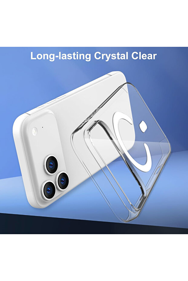جراب MagSafe الشفاف الواقي لهاتف iPhone 17 Pro Max - 7