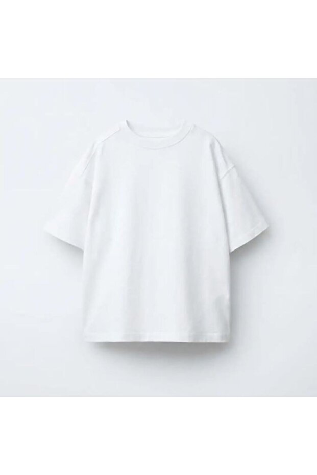 White Oversize Kids Tshirt