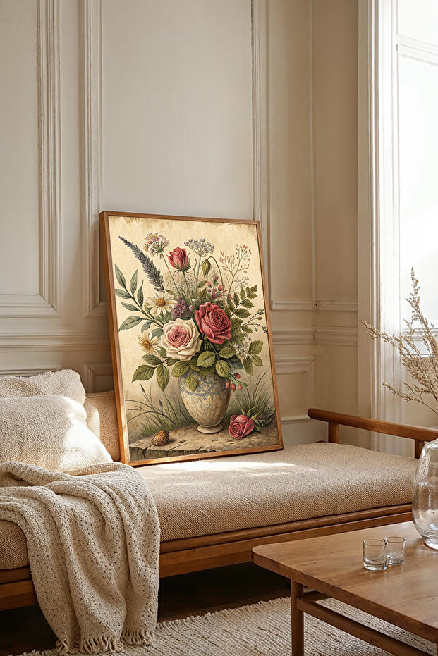 One Piece Wooden Framed Painting Tk2996