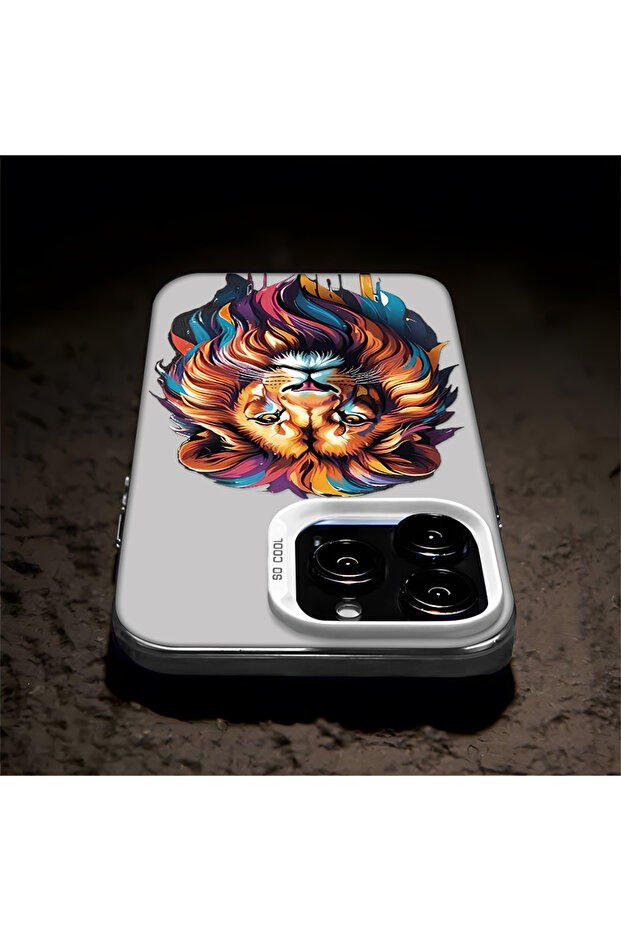 Redmi Note 13 Compatible Silicone Edge Hard Back Anti-Fall Phone Case Pars Patterned - 6