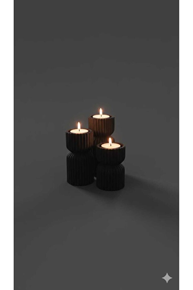 ALBA 3'lü mumluk seti - 2