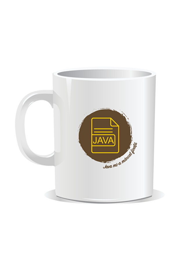 Personalized mug with messages for programmers, Java ate my liver - 2