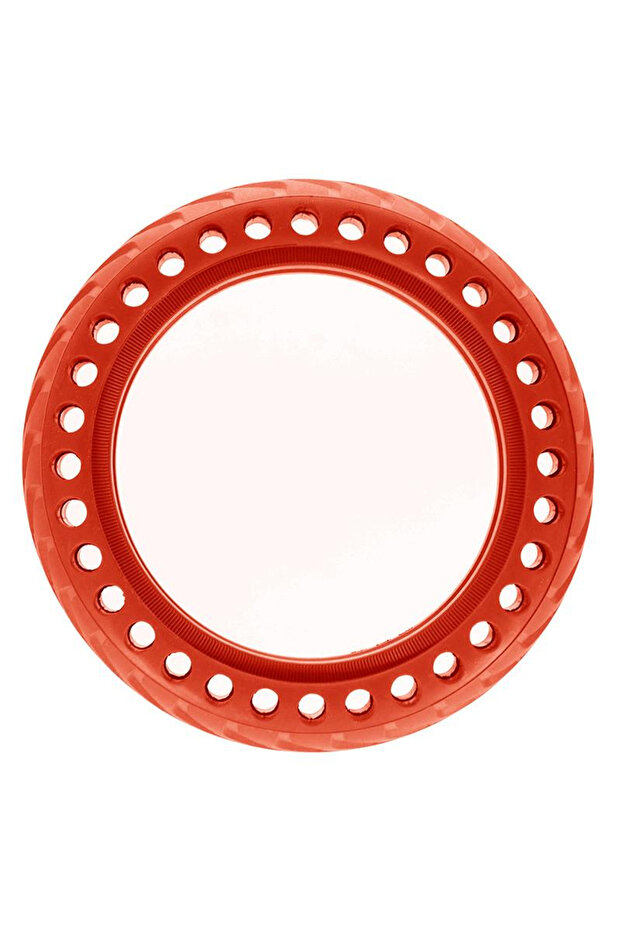 Red explosion-proof solid rubber for Xiaomi electric scooter - 2