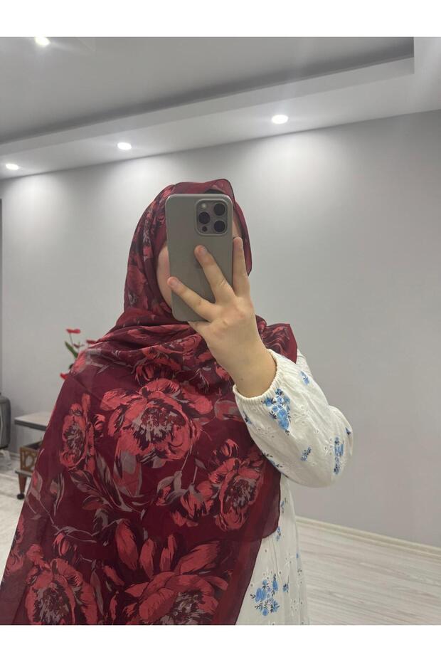 Soft Şal Çiçek Desen