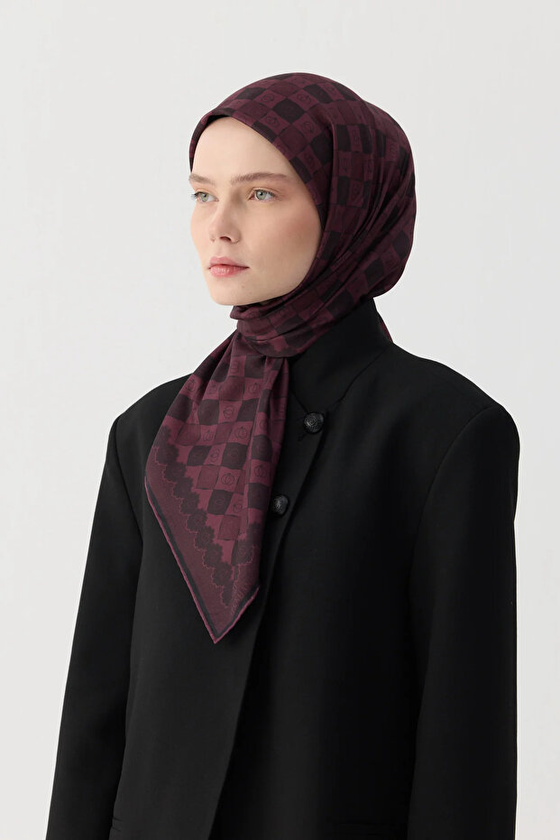 Winter Bloom Soft Eşarp - 1