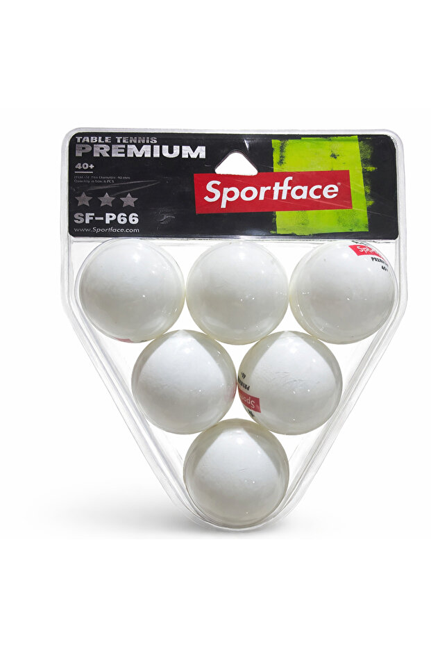Sf-P66 6-Pack Table Tennis Balls