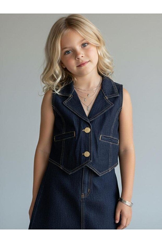 Dečije farmerke Prsluk - 3