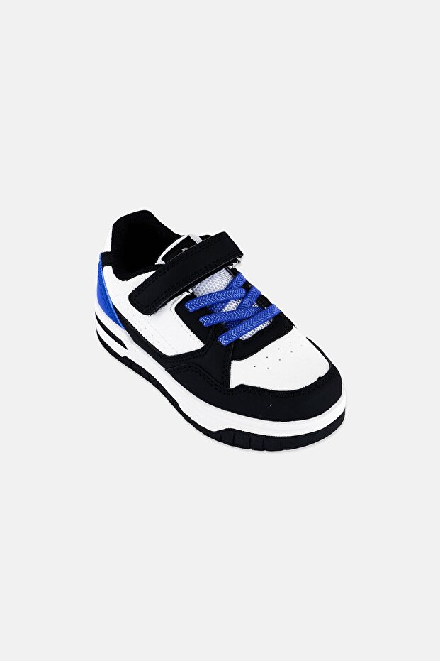 Toddlers Boy Velcro Closure Outdoor Shoes, Multicolor