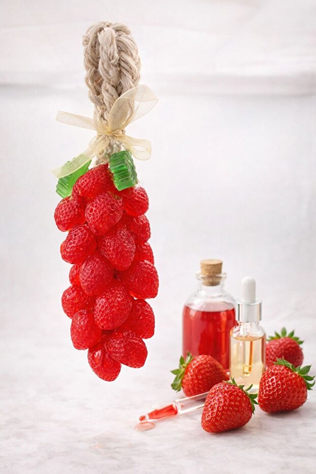 arbies beauty Doğal El Yapımı Salkım Çilek Sabun