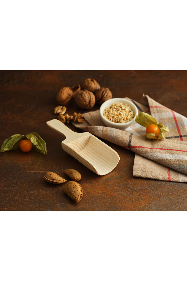 Wooden Food Shovel 14 cm