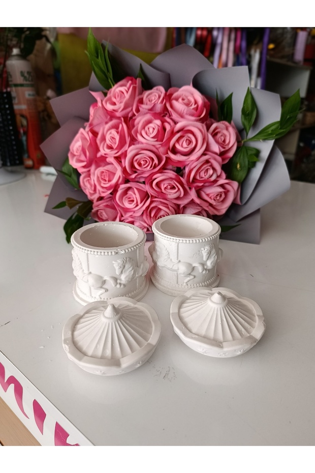 Atlı karınca alçı kutu - 2