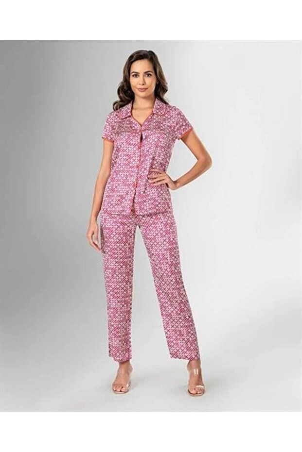 2-Piece Satin Pajama Set - 2