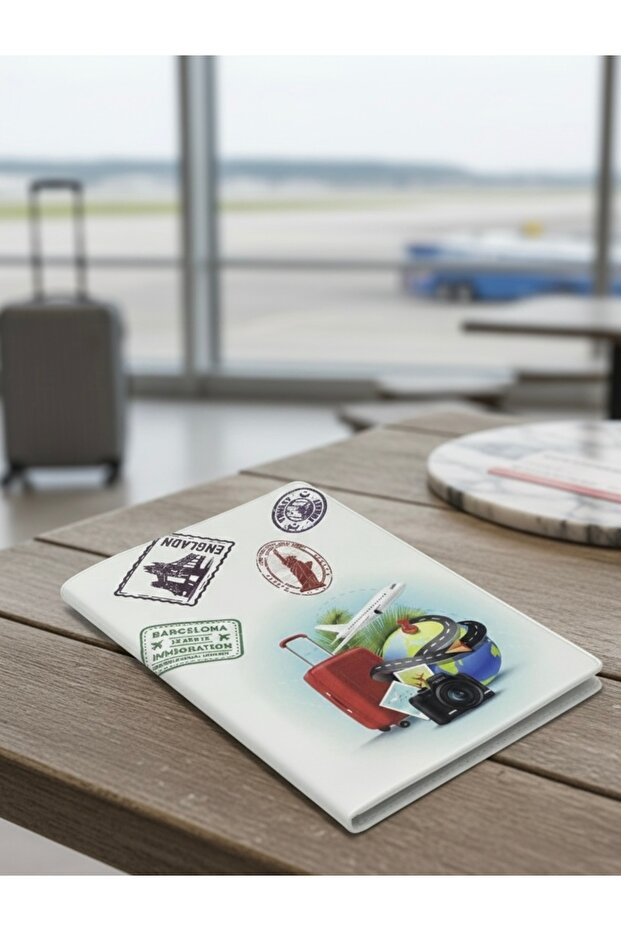 Patterned Passport Cover – Cute Design, Waterproof Pvc Protective Case