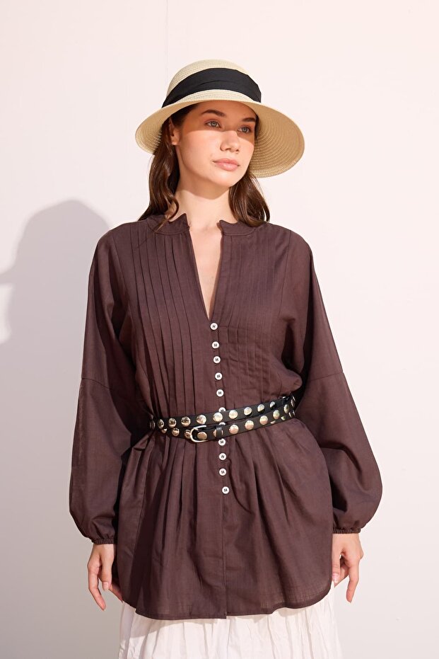 NERVÜRLÜ VUAL GÖMLEK - 8