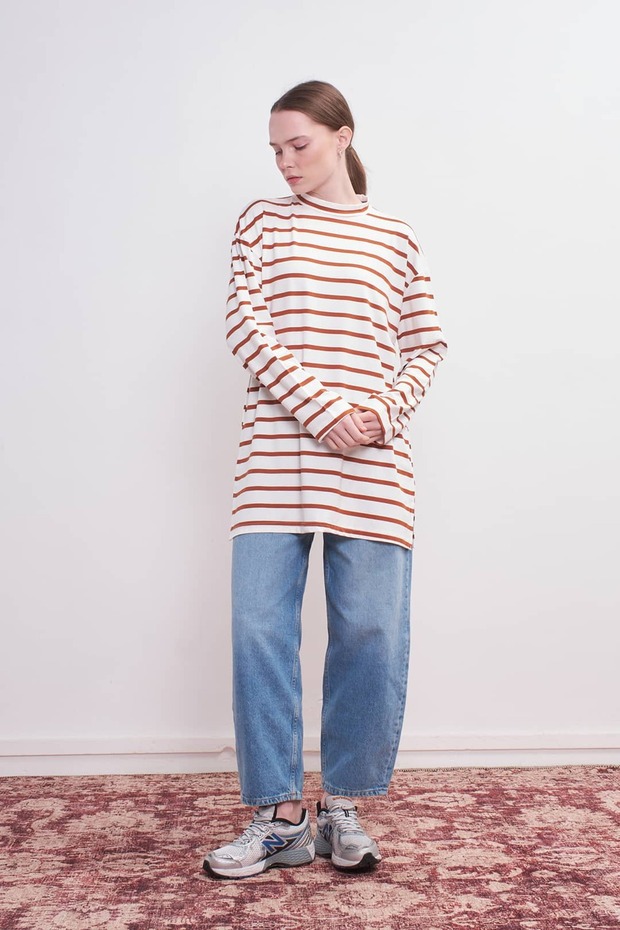 Pamuklu Basic ML Sweatshirt - 4