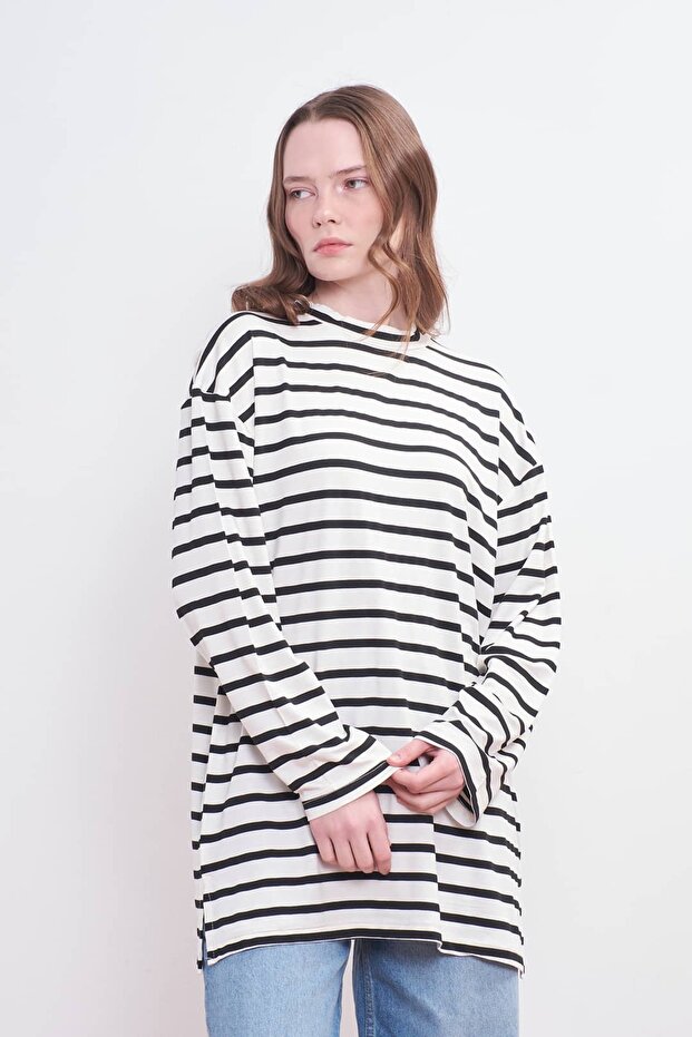 Pamuklu Basic ML Sweatshirt - 2