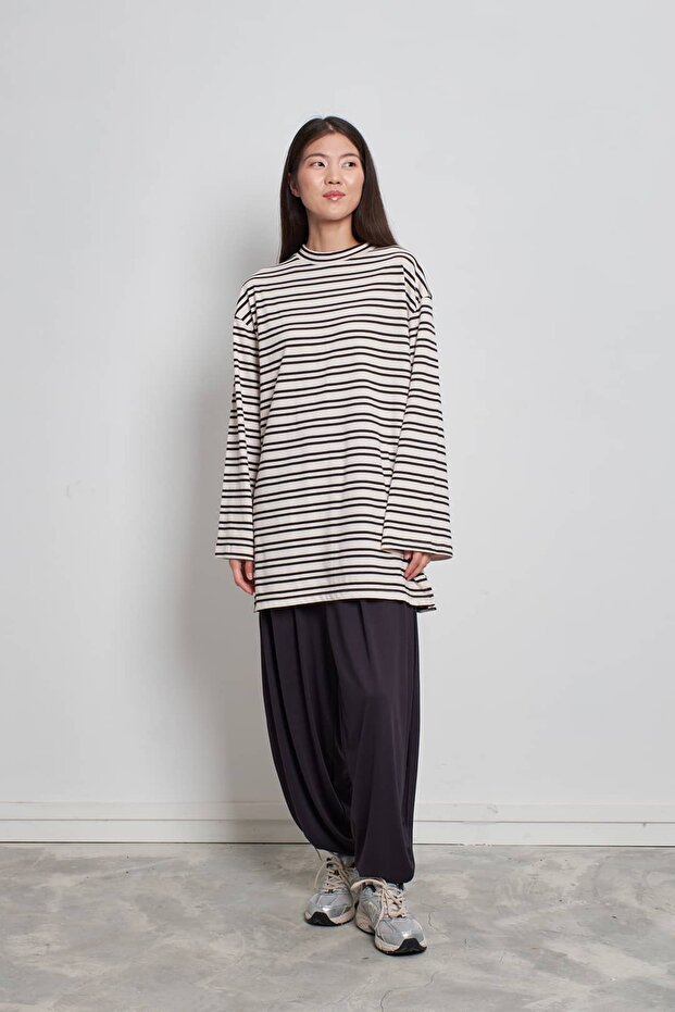 Pamuklu Basic ML Sweatshirt - 2