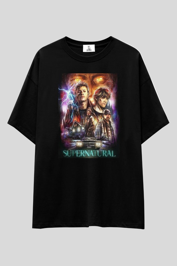 Supernatural the Road so Far Legacy Collection Oversize T-Shirt | Unisex 100% Spn Themed Tee